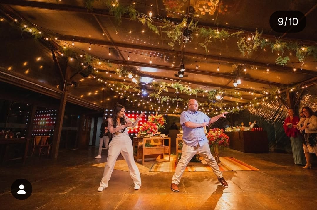 Momento romântico e natural