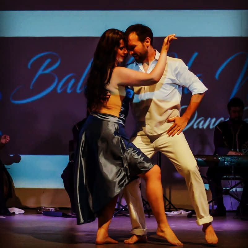 Momento de dança inspirador