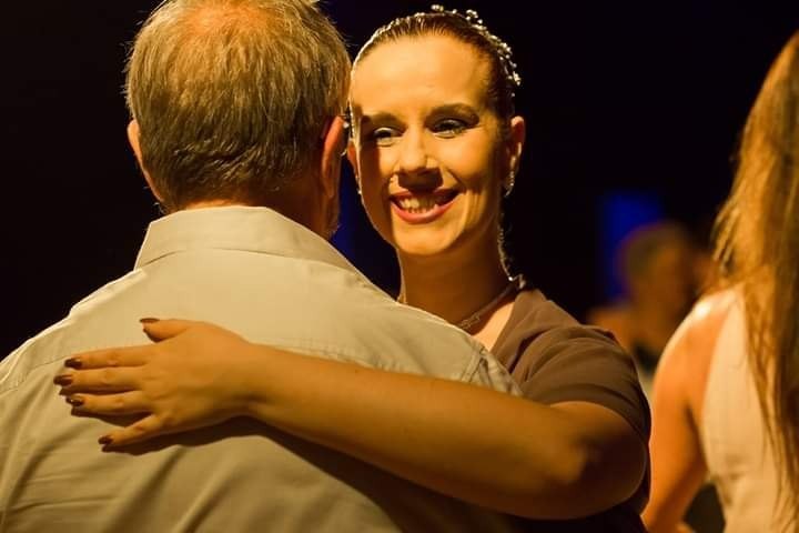 Momento de dança inspirador
